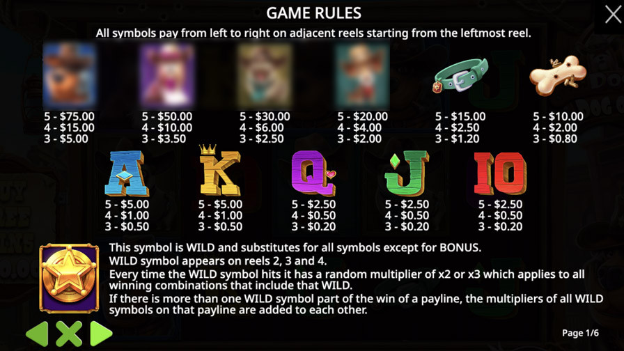 Dog House Dog Or Alive Symbols - -