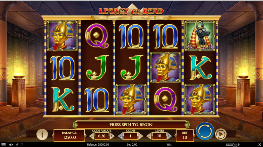 Legacy Of Dead Slot - -