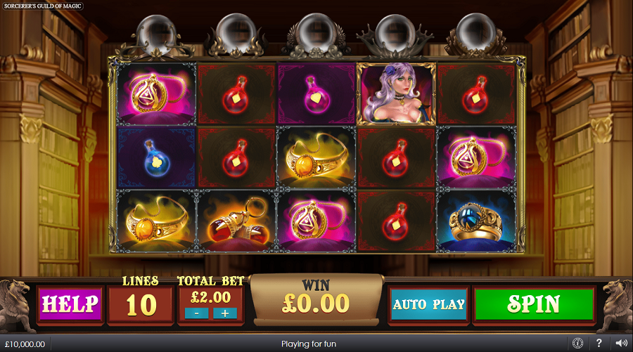 Sorcerers Guild Of Magic Slot - -