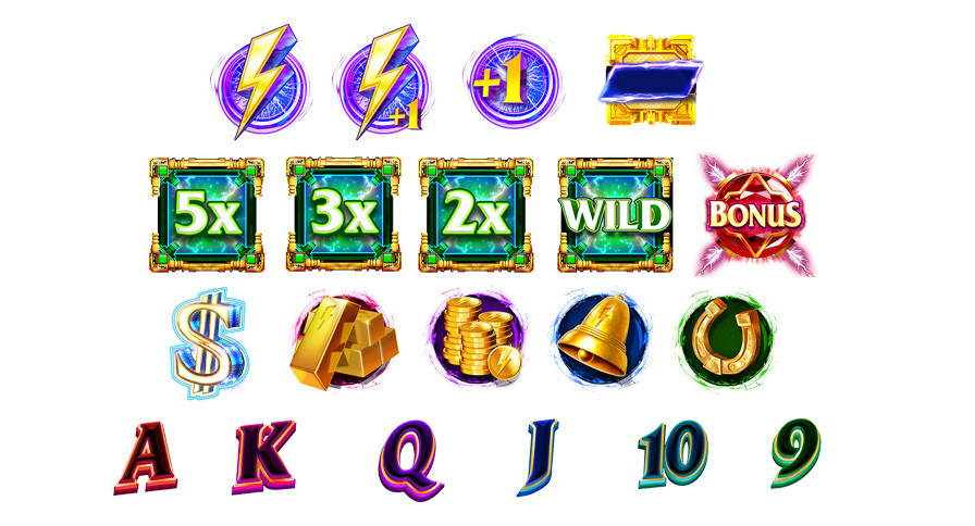 Gold Blitz Extreme Symbols - -