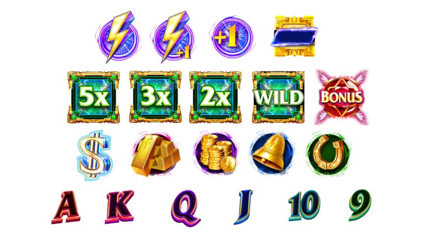 Gold Blitz Extreme Symbols - -