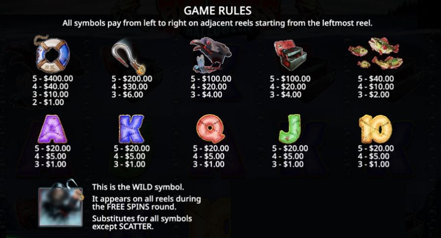 Big Bass Halloween Symbols - -