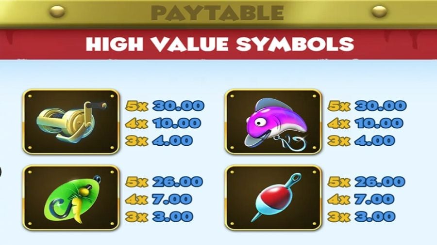 Fish Em Up Feature Symbols En - -