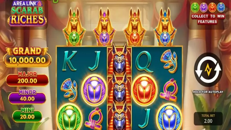Area Link Scarab Riches Slot De - -