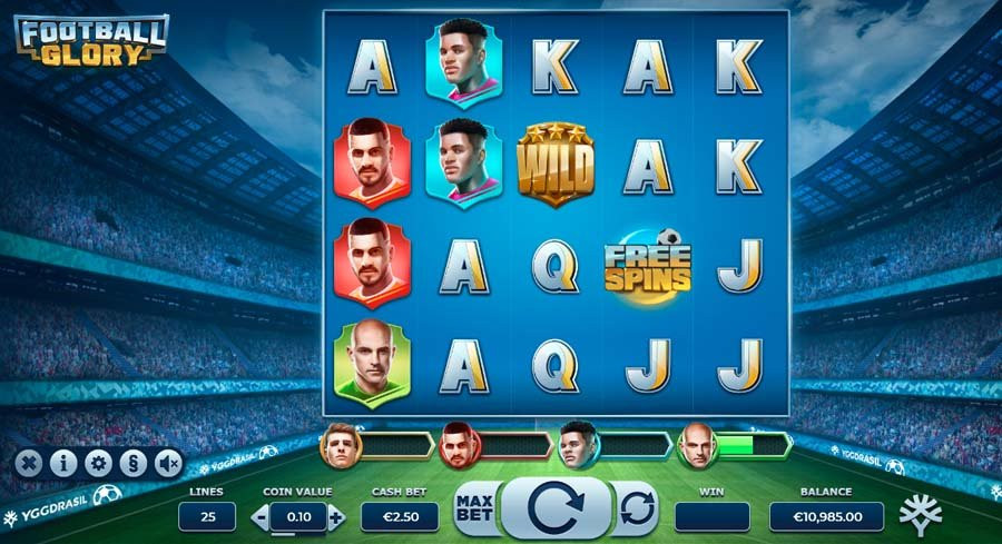 Slots de fútbol: Football Glory - -
