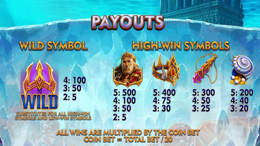 Atlantis Cash Collect Feature Symbols - -