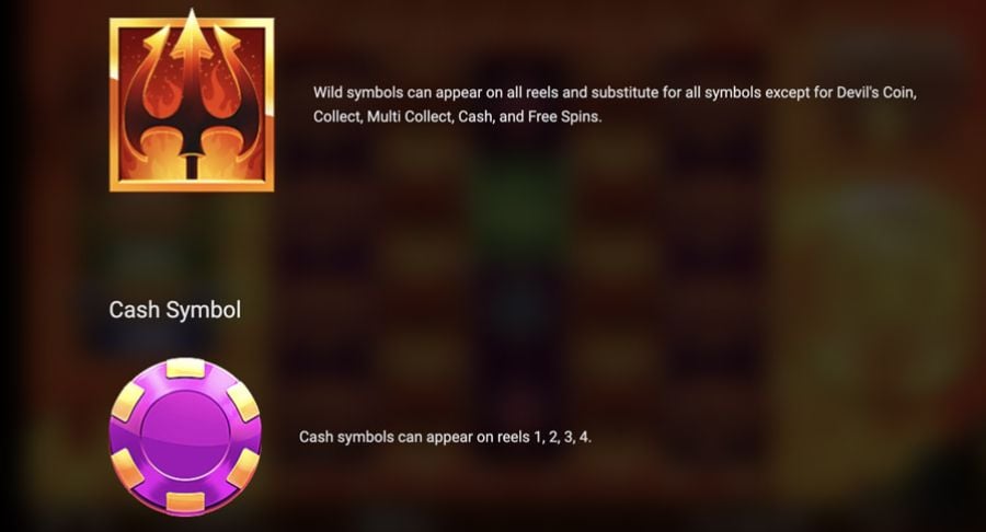 Cash Flip Devils Coin Symbols - -