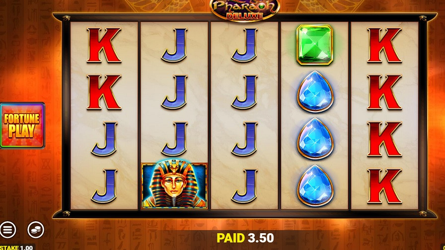 Lucky Pharaoh Deluxe Fortune Play Bonus En - -