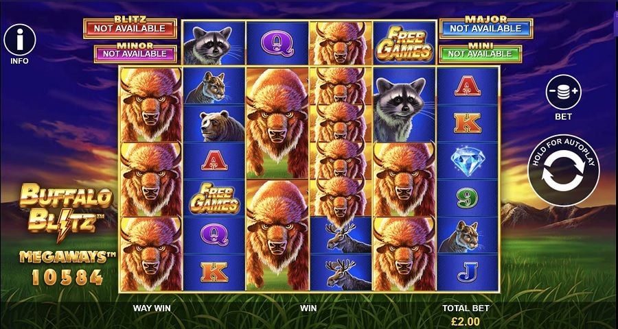 Buffalo Blitz Megaways Slot - -