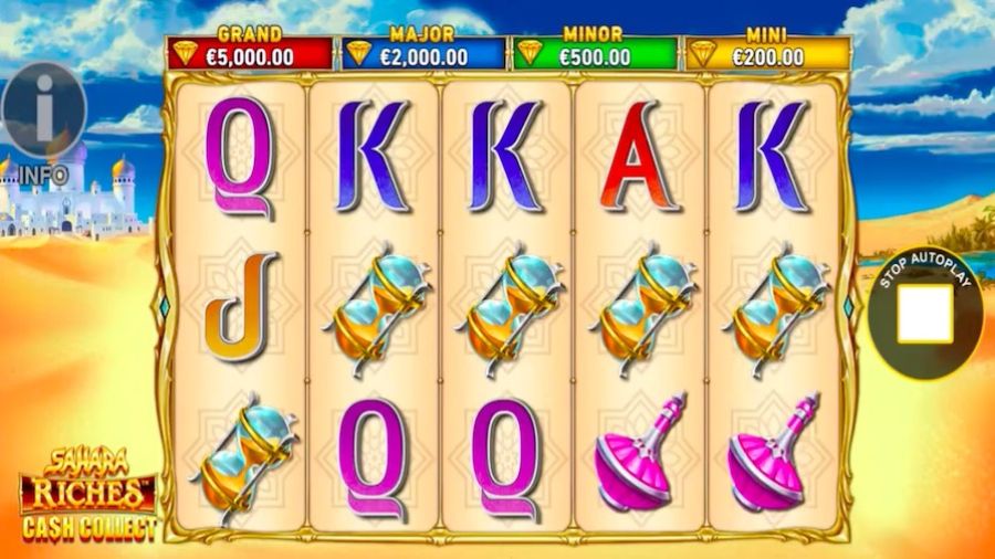 Sahara Riches Cash Collect Slot En - -
