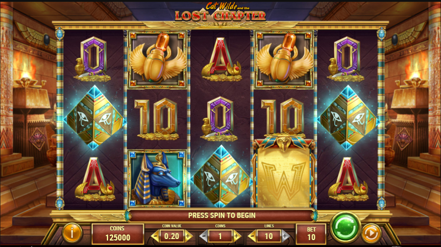 Cat Wilde And The Lost Chapter Slot - -