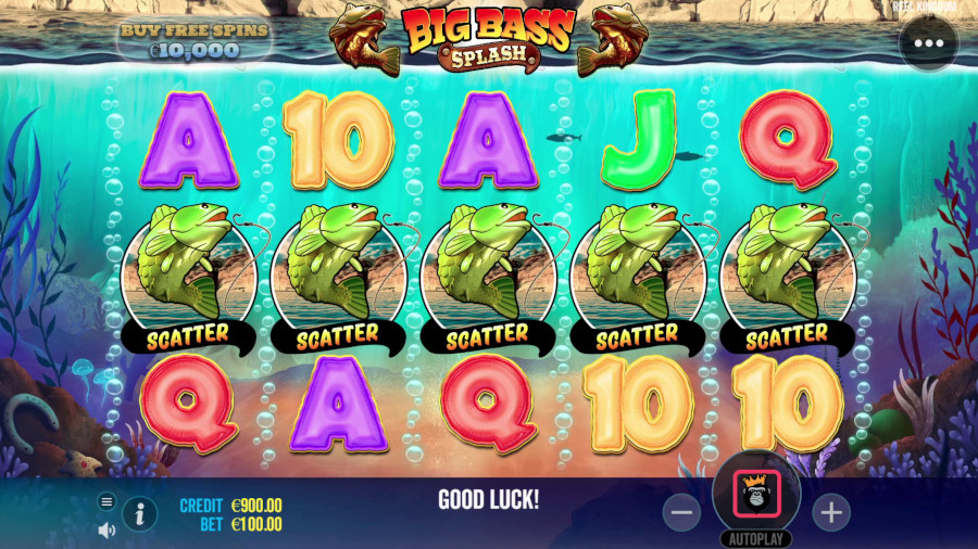 Big Bass Splash Scatter - -