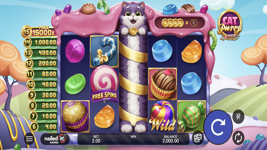 Catpurry Epic Strike Slot - -