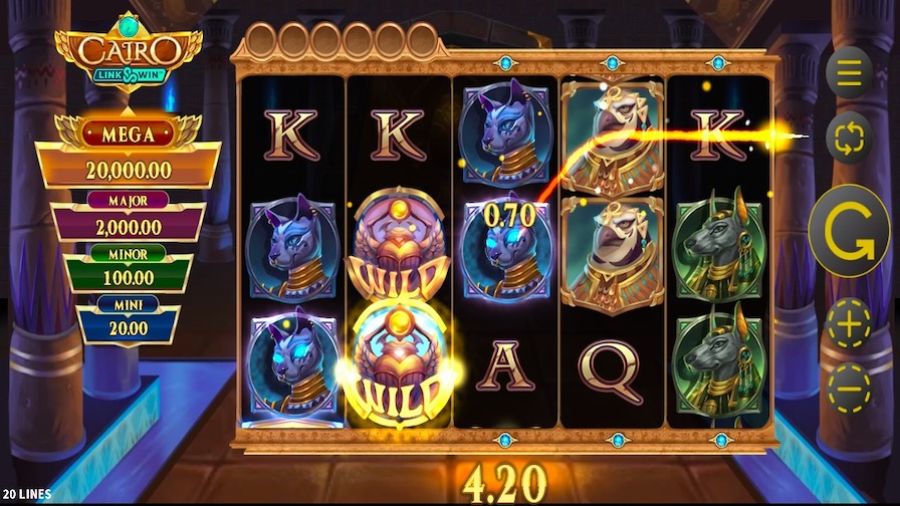 Cairo Link And Win Bonus - -