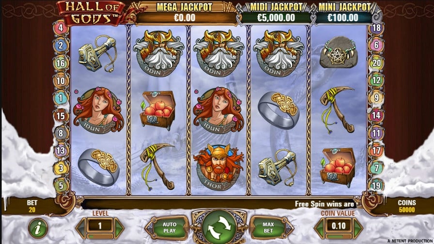 Hall Of Gods Slot En - -