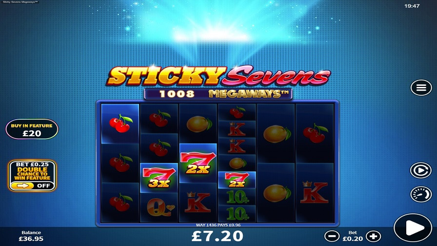 Sticky Sevens Megaways Bonus Eng - -