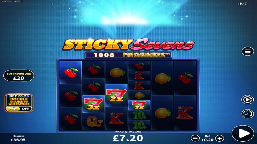 Sticky Sevens Megaways Bonus Eng - -