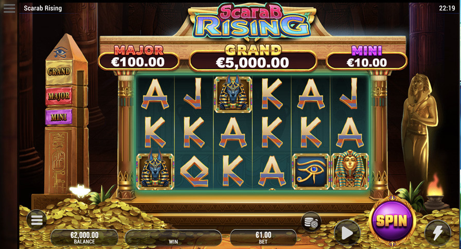 Scarab Rising Slot - -