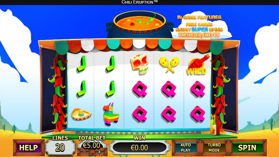 Chili Eruption Thundershots Slot - -