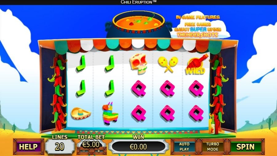 Chili Eruption Thundershots Slot - -