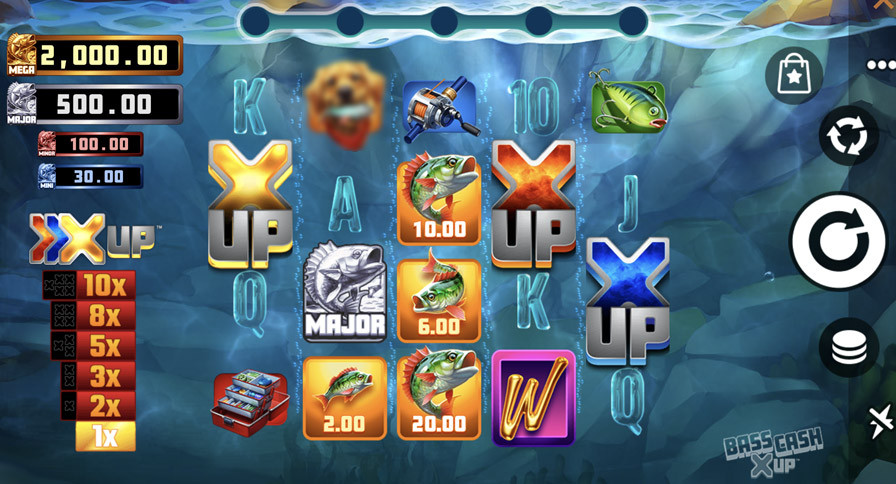 Bass Cash X Up Slot - -