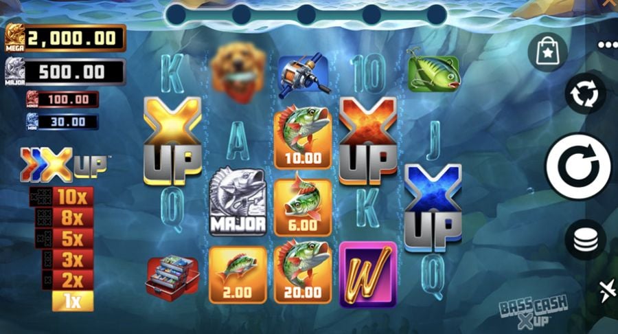 Bass Cash X Up Slot - -