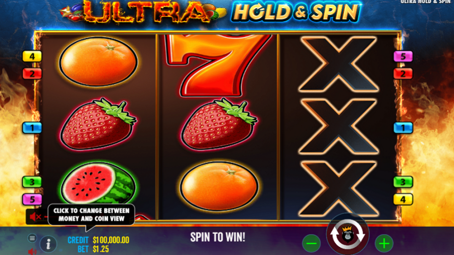 Ultra Hold And Spin Slot - -