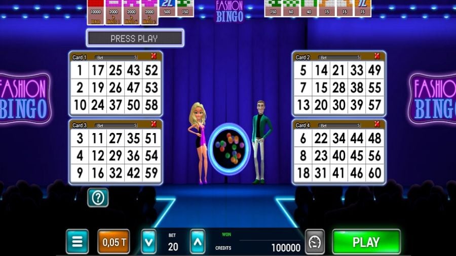 Fashion Bingo Slot En - -