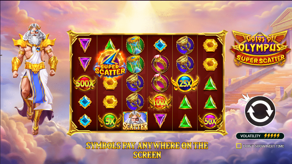Gates of Olympus Super Scatter: Slot Online - -