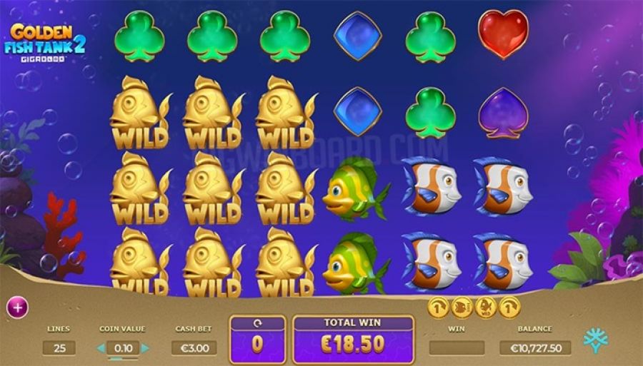 Golden Fish Tank 2 - tragaperras - -