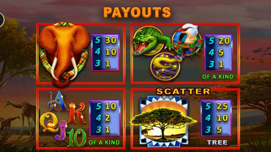 Full Moon Wild Track Feature Symbols - -