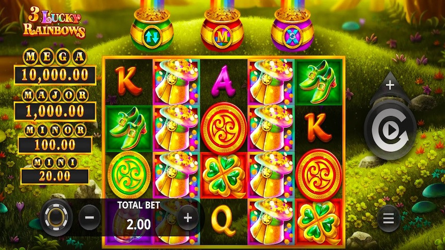 3 Lucky Rainbows Slot En - -
