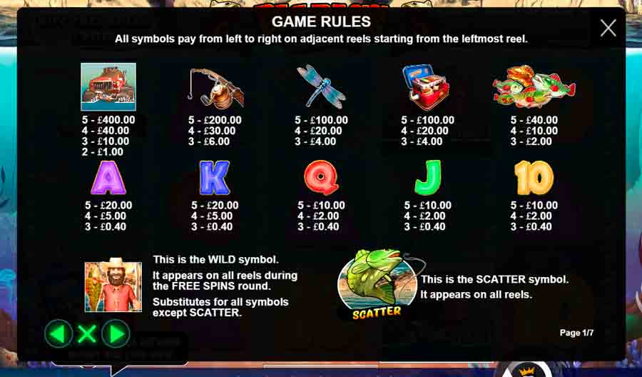 Big Bass Splash Slot Feature Symbols - -