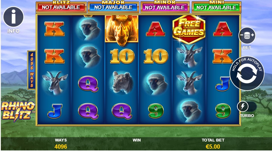 tragaperras Rhino Blitz - -