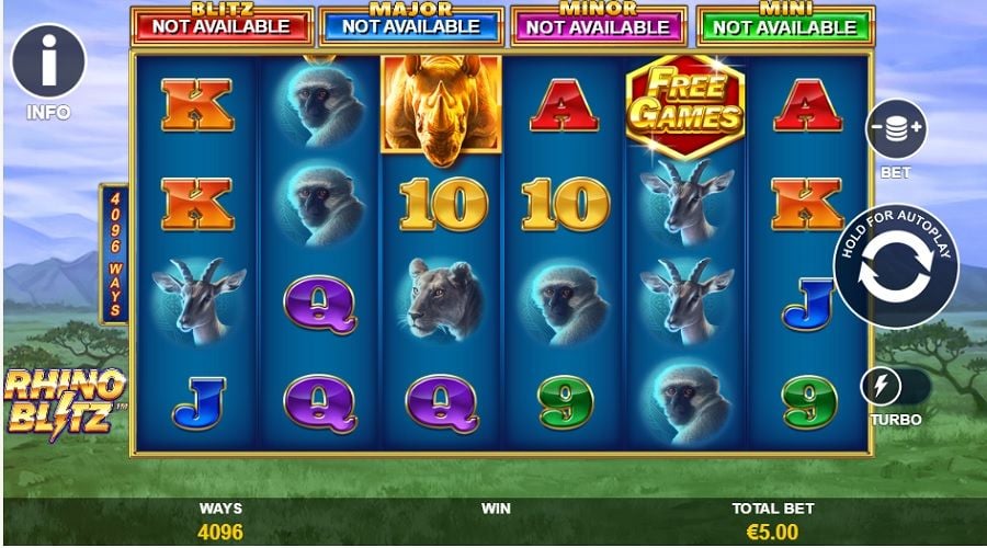 tragaperras Rhino Blitz - -