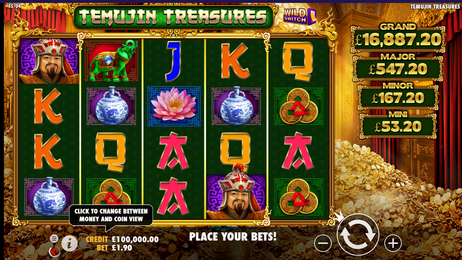 Temujin Treasures Slot - -