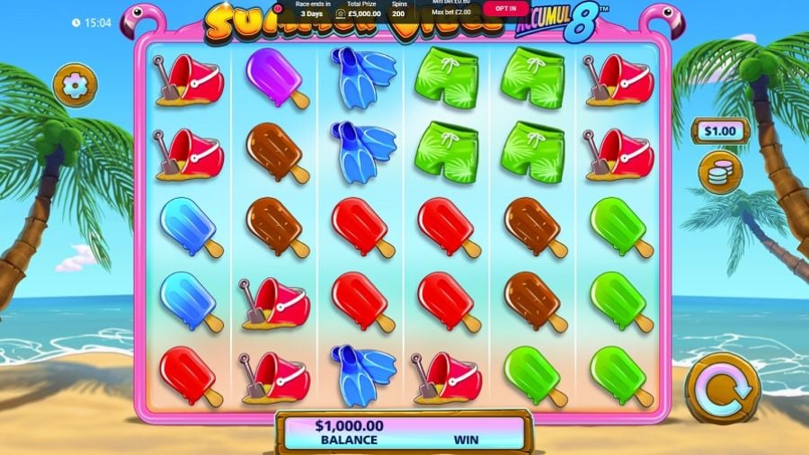 Summer Vibes Accumul8 Slot Eng - -