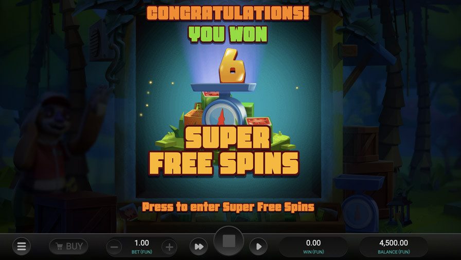 Sloth Tumble Bonus - -