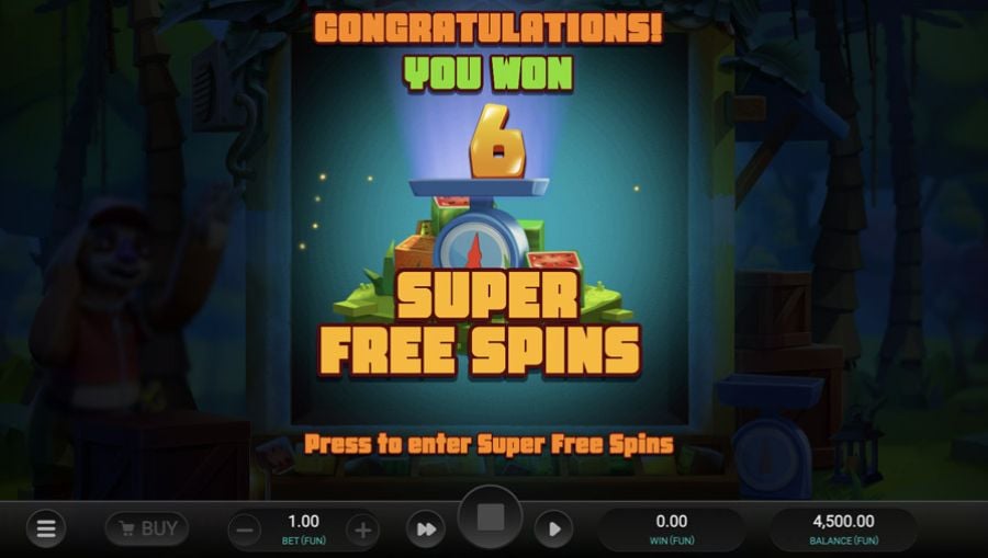 Sloth Tumble Bonus - -