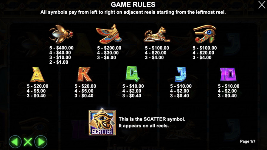 Fish Eye Symbols Eng - -