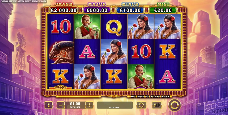 Mega Fire Blaze Wild Pistolero 1  - -