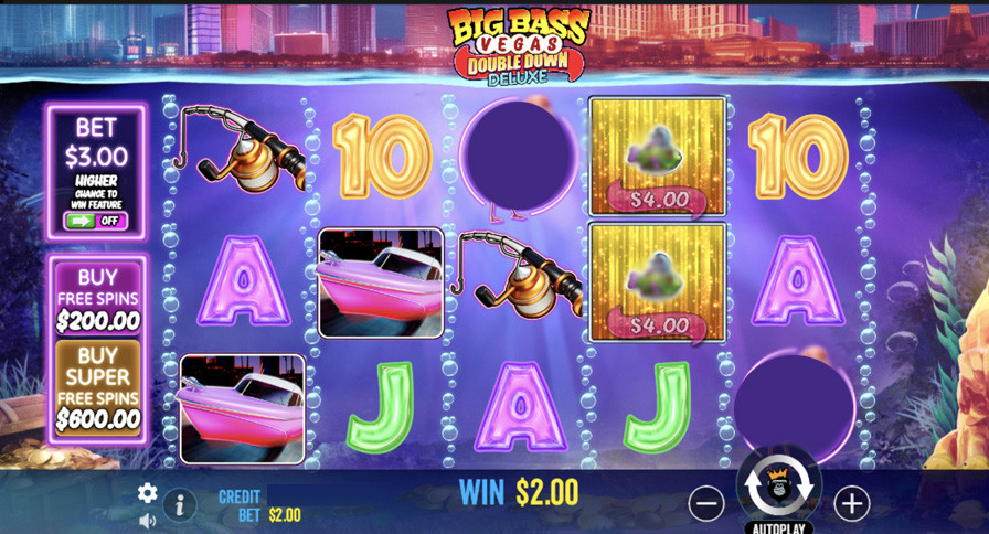 Big Bass Double Down Deluxe Slot - -