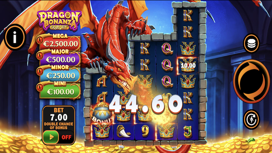 Gold Hit Dragon Bonanza Bonus  - -