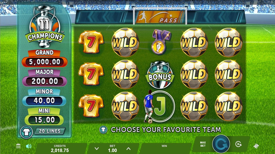 11 Champions Slot Eng - -