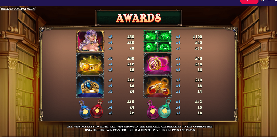 Sorcerers Guild Of Magic Feature Symbols - -