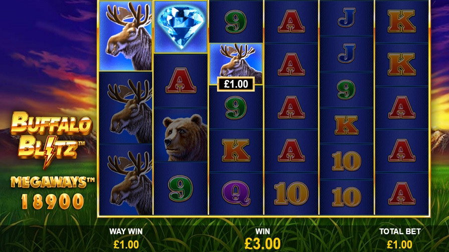 Buffalo Blitz Megaways Bonus - -
