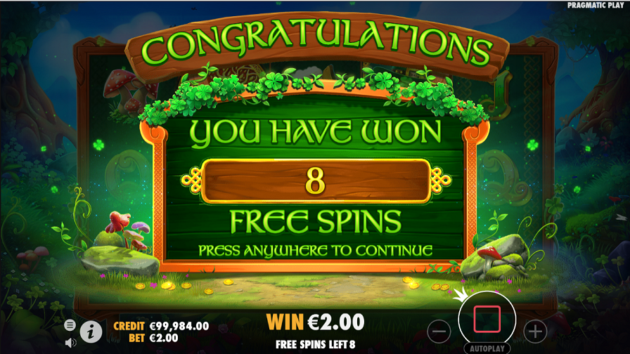 Clover Gold Free Spins Bonus - -