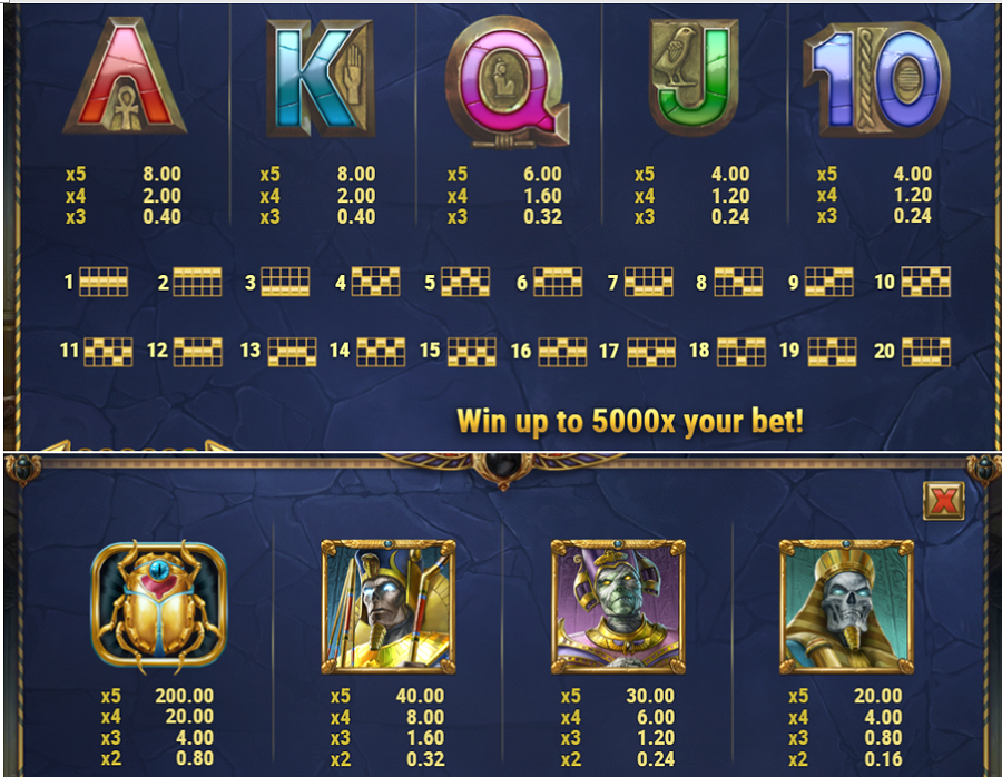 Rise Of Dead Feature Symbols - -