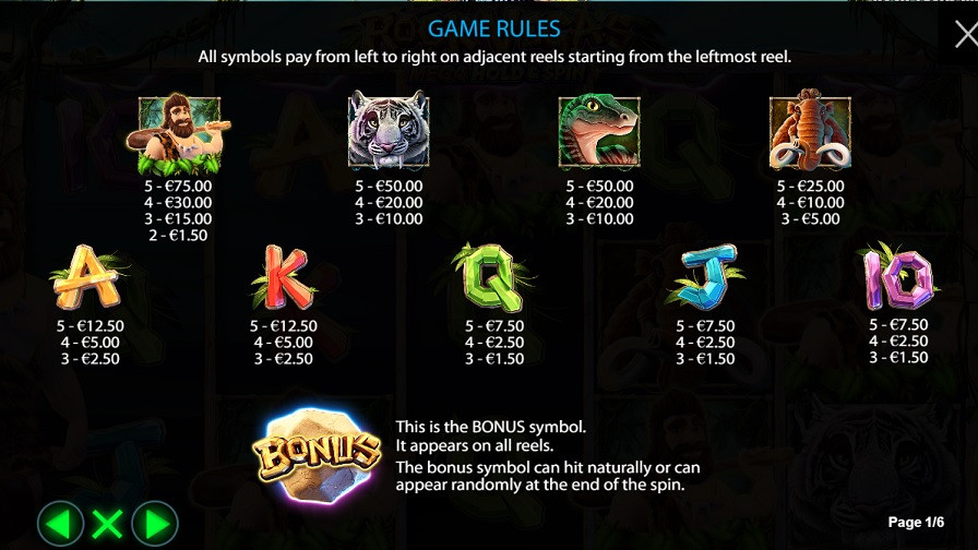 Rock Vegas Mega Hold And Spin Feature Symbols Eng - -