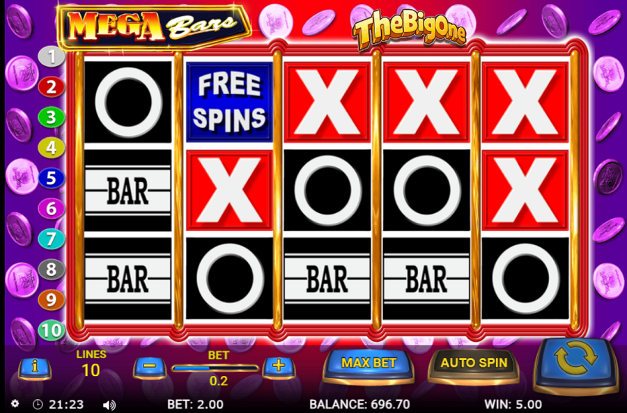 Mega Bars Bonus - -